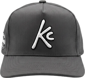 The Classic Kc in Charcoal Chainstitch