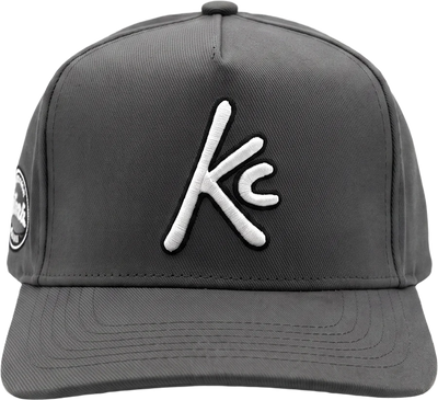 The Classic Kc in Charcoal Chainstitch