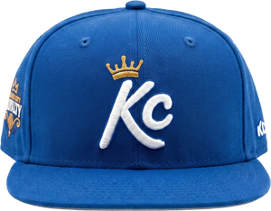 Crown Kc in Royal / Gold