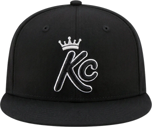 Crown Kc Fitted in Black / White