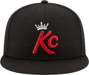 Crown Kc Fitted in Black / Red