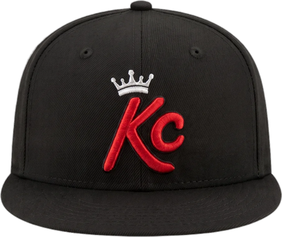 Crown Kc Fitted in Black / Red
